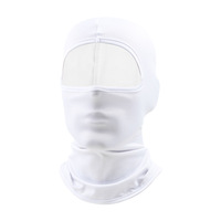 Imprimé personnalisé un trou tactique noir sport Moto pompier cagoule intégrale vélo visage Skimask