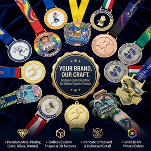 Médaille de cyclisme personnalisée en alliage de zinc, émail souple 3D en relief, <span class=keywords><strong>pour</strong></span> compétition de vélo de <span class=keywords><strong>route</strong></span>, avec ruban sublimé - Product Image 4
