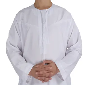Factory Hot Sales Modern Design Islamic Clothing Arabic Thobe For Men Traditional Muslim Clothing&accessories