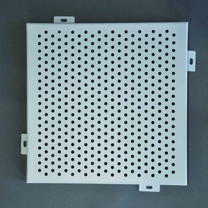 Plaque d'aluminium perforée insonorisante, personnalisable en forme. - Product Image 4