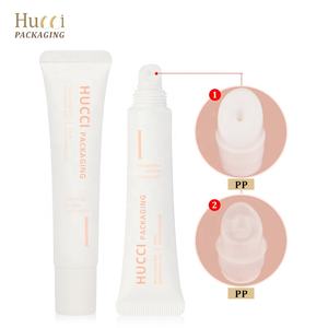 Tube Lip <span class=keywords><strong>Balm</strong></span> Kosong Putih dengan Logo Custom, Ukuran 5ml 10ml 15ml untuk Perawatan Bibir, Tube Mini Tipis Lembut Biodegradable - Product Image 3