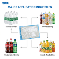 Colle thermofusible synthétique à base de caoutchouc de marque Qigu, haute transparence, pour l'étiquetage des bouteilles de boissons – Approvisionnement direct usine
