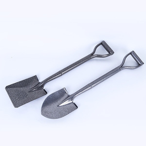 Garden Shovel Manganese Steel D-Grip Handle Portable Outdoor Camping Tool For Planting And Soil Turning - Product Image 3
