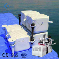 Machine d'extrusion par soufflage automatique pour la fabrication de flotteurs de réservoir d'eau en plastique, de quais flottants à longue ligne