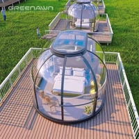 Dôme en polycarbonate pour l'extérieur, personnalisable, très demandé, tente transparente, maison bulle étoile