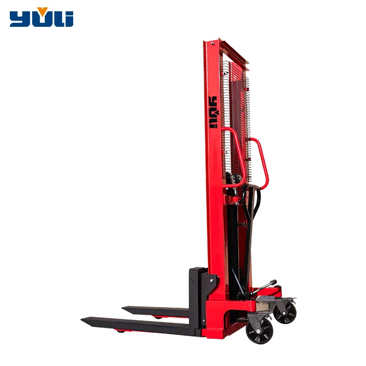 1 ton 1.6 meters Manual Hand stacker Hand Stacker Forklift Hydraulic Lifter