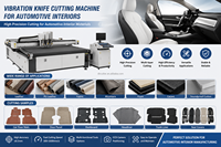 Máquina de Corte de Cuero con Cuchilla Oscilante CNC, Cortadora Automática de Cuero Genuino para Sofás, Asientos de Auto y Tapicería Automotriz
