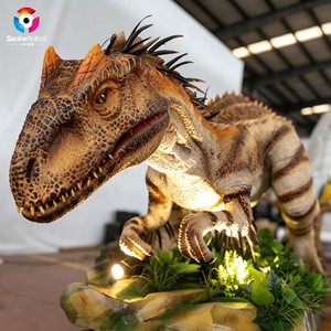 Modèle de <span class=keywords><strong>dinosaure</strong></span> <span class=keywords><strong>Indominus</strong></span> <span class=keywords><strong>Rex</strong></span> animatronique grandeur nature de 5 m avec mouvements sonores pour attraction de parc à thème Jurassic World - Product Image 4