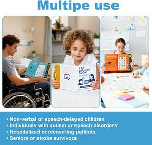 Dispositivo AAC in Plastica Personalizzato per Comunicazione Non Verbale nell'Autismo e Terapia di Riabilitazione da Ictus, Tablet Alimentato a Batteria - Product Image 4