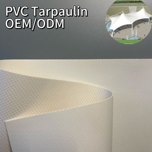 Structures membranaires en <span class=keywords><strong>PVC</strong></span> résistantes à la déchirure, aux UV et à haute résistance à la traction, <span class=keywords><strong>900G</strong></span> 1000D - Product Image 1