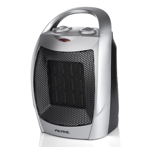 Calentador de Espacio Cerámico PTC de 1500W, Ventilador Eléctrico de Escritorio, Calentador Portátil con Asa y Termostato Ajustable para Habitaciones Pequeñas - Product Image 4