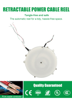 Enrouleur de câble mini rétractable ODM OEM pour usage bureautique avec fonction d'auto-verrouillage