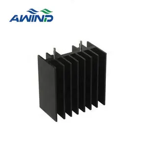 Inverter TO 220 heat sink motor elektrik untuk elektronik aluminium anodisa tipis kecil ke 220 to220 heatsink profil manufaktur