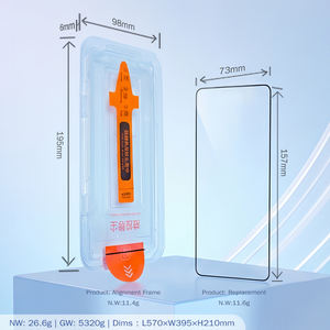 Protector de Pantalla de Vidrio Templado Anti-Espía/<span class=keywords><strong>HD</strong></span> para iPhone, Fácil Instalación, Alineación Automática, Kit Antipolvo con Aplicador - Product Image 6