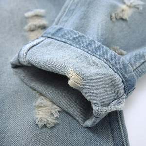 Vêtements pour garçons, enfants, adolescents, jeans pour enfants, usines de Londres, pantalons de marque avec trous, provenant d'une boutique en ligne en Chine - Product Image 4