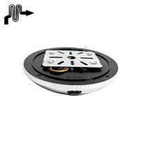 Macon Caravan Accessories 12V 46 LED RV Light Motorhome Electroplate Desgin Round Celling Roof Lamp