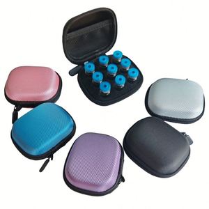 กล่องใส่ยา EVA สีพาสเทลขนาดเล็ก สำหรับใส่ขวดเปปไทด์ 3 มล. 9 ช่อง  ใส่ขวดอินซูลิน 9 ขวด ขนาด 3 มล. กล่องพกพาสำหรับเดินทาง - Product Image 1