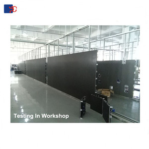 Độ sáng cao đầy đủ màu sắc <span class=keywords><strong>P5</strong></span> quảng cáo ngoài trời linh hoạt trong suốt <span class=keywords><strong>LED</strong></span> hiển thị video tường lưới màn hình - Product Image 4