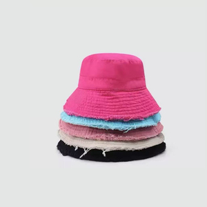 Logo personalizzato nuova moda estiva sport all'aria aperta protezione solare pescatore cappelli a secchiello cappelli - Product Image 6