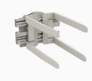 Abrazaderas de horquilla Manejo de material Accesorio de carretilla elevadora Brazo de carretilla elevadora Horquilla giratoria de doble propósito Tipo giratorio y de desplazamiento lateral - Product Image 4