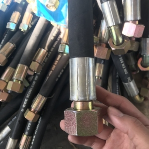 Blince Hydraulic Braided <b>Rubber</b> <b>Hose</b> Pipes with Custom Cutting and Moulding Processing Service - Product Image 1