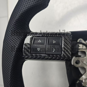 Brand New Product Carbon Fibre Perforated Leather <b>Steering</b> <b>Wheel</b> <b>for</b> Chrysler 300C Car <b>Steering</b> <b>Wheel</b> - Product Image 5