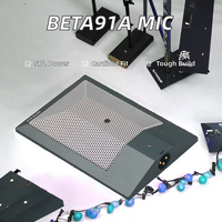 Microphone dynamique filaire Beta91A en métal léger, XLR, haute résistance au SPL, directivité cardioïde, pour grosse caisse et studio