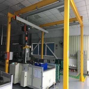 Grúa de un solo haz de doble haz Kbk, sistema de riel de aleación de aluminio, grúa monorraíl de suspensión a la venta - Product Image 2