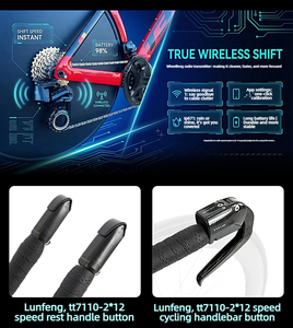 Cadre de vélo de triathlon en carbone léger Twitter T3 Carbon Circle, vélo de route à contre-la-montre avec freins à disque pour hommes - Product Image 5