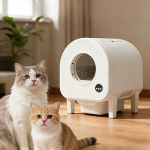 Bac à litière pour chat intelligent, nettoyage automatique, contrôle des odeurs, grande capacité, directement de l'usine - Product Image 1