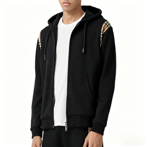 Sudadera clásica retro a rayas para hombre, de alta calidad, resistente a las arrugas y anti-pilling, adecuada para deportes y jogging. - Product Image 3