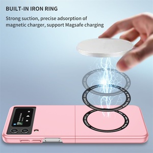 Funda plegable magnética para teléfono móvil Samsung <span class=keywords><strong>Galaxy</strong></span> Z, carcasa protectora magnética de carga inalámbrica con tapa 4, nuevo diseño, venta al por mayor - Product Image 6
