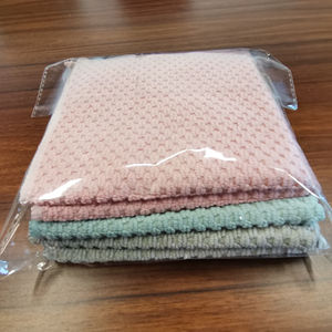 Serviettes de nettoyage de cuisine en microfibre chiffons à vaisselle microfibre poussière et verre chiffon de nettoyage serviette d'élimination - Product Image 1