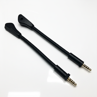 Microphone de remplacement en gros de 15 cm pour ASUS ROG Delta S Animate Core, micro de jeu Plug and Play plaqué or 3,5 mm à 4 pôles