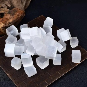 Selenite naturale cristallo curativo quarzo gesso chiaro cubo quadrato caduto metafisico e nuova era all'ingrosso per la decorazione - Product Image 5