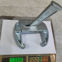 Pince Framax Frami en acier forgé de 120 mm pour panneaux Doka, robuste, pour fixation de coffrage de construction en béton