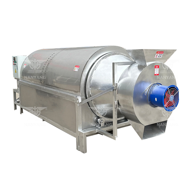 Electric Heating Grape Pomace Drum Dryer Machine Fruit Pomace Drum Dryer Stainless Steel Drum Dryer with Motor Core Assembly