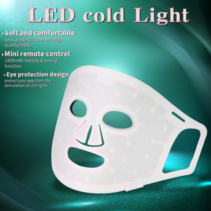 Newdermo Thuisgebruik Schoonheidsapparatuur <span class=keywords><strong>Led</strong></span> Foton Gezichtsverzorgingsmasker Siliconen 4 Verlichtingskleuren Therapie Geavanceerde Foton <span class=keywords><strong>Led</strong></span> Masker