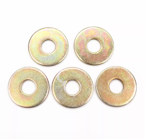 Arandelas Planas de Zinc Amarillo <span class=keywords><strong>Wang</strong></span> <span class=keywords><strong>Sheng</strong></span> DIN125 GB97 de Acero al Carbono Liso M4/M6/M8/M10 Compatibles con Otros Estilos - Product Image 4