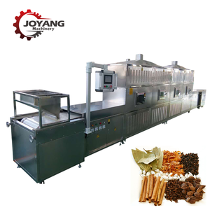 PLC 제어 기능이있는 산업용 터널 전자 레인지 건조기 블랙 페퍼 전자 레인지 건조기 - Product Image 5