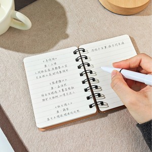 Carnet de notes personnalisé A7 à spirale, mignon et kawaii, pour filles, 90 feuilles, journal intime, carnet de poche scolaire portable - Product Image 3