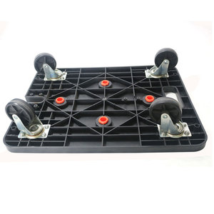 Hot Sale Portable <strong>Logistic</strong> <strong>Cart</strong> Trolley Plastic Platform Hand <strong>Cart</strong> Trolley Truck <strong>with</strong> <strong>Wheels</strong> - Product Image 3