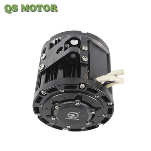มอเตอร์ QS 138 70H 3000W PMSM แบบขับเคลื่อนกลาง BLDC พร้อมเฟือง 428 และคอนโทรลเลอร์ไซน์เวฟพร้อมโปรแกรมสำหรับยานพาหนะ 138 70H มอเตอร์ Bldc - Product Image 3