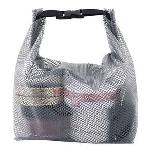 Pochette de maquillage imperméable en EVA, organiseur de cosmétiques transparent, sac à main avec filet pour les voyages et le rangement dans la salle de bain - Product Image 1