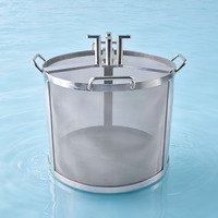 Fût filtrant perforé en acier inoxydable 304 316L sur mesure pour la fermentation et la filtration du vin