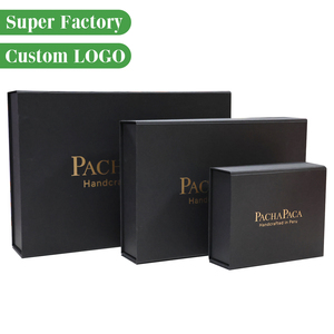 Tùy Chỉnh Kích Thước Sang Trọng Cuốn Sách Màu Đen Hình Cứng Nhắc Các Tông Có Thể Gập Lại Hộp Quà Tặng Tùy Chỉnh In Giấy Vỏ Sò Từ Hộp Quà Tặng - Product Image 2