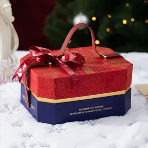 새로운 도매 뚜껑과 받침대 2 조각 골판지 단단한 선물 종이 상자 포장 결혼 선물