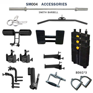 Máquina Multifuncional que Combina Smith, Sistema de Cables y Remo Bajo, para Entrenamiento de Fuerza de Cuerpo Completo en Casa y Gimnasios Comerciales - Product Image 2
