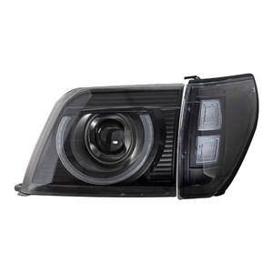 Conjunto de Faros LED <span class=keywords><strong>para</strong></span> Prado LC90 con Luz Diurna LED, Lente Bifocal, 12V, Nuevo, 6000 Lúmenes, 6000K - Product Image 6