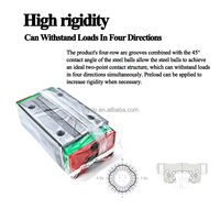 HIWIN — bloc de Rail de guidage linéaire HGH30CA, bloc coulissant HGH30HA HGH30 HGH30CA, roulement HGH30CC